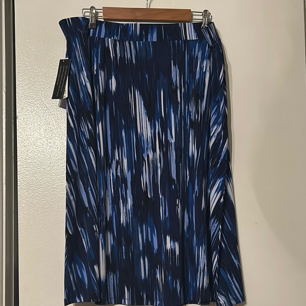 Blue skirt